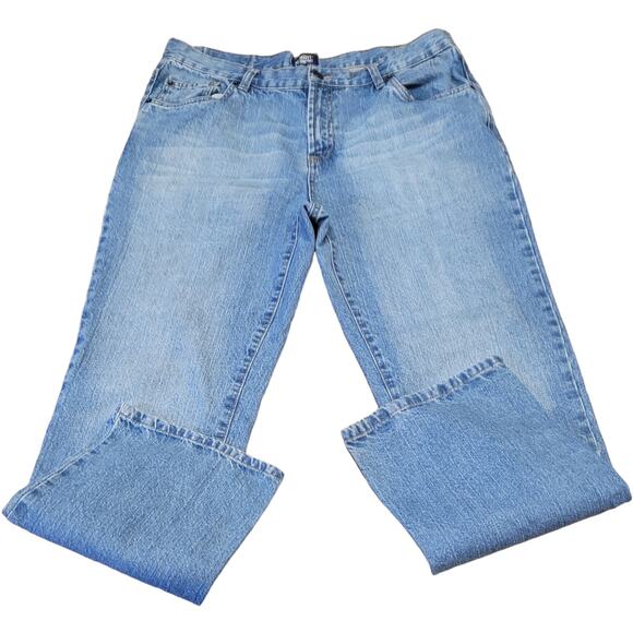 Architect Mens Jeans 36x32 Light Blue Straight Leg Relaxed Fit Classic Cotton - Picture 2 of 8